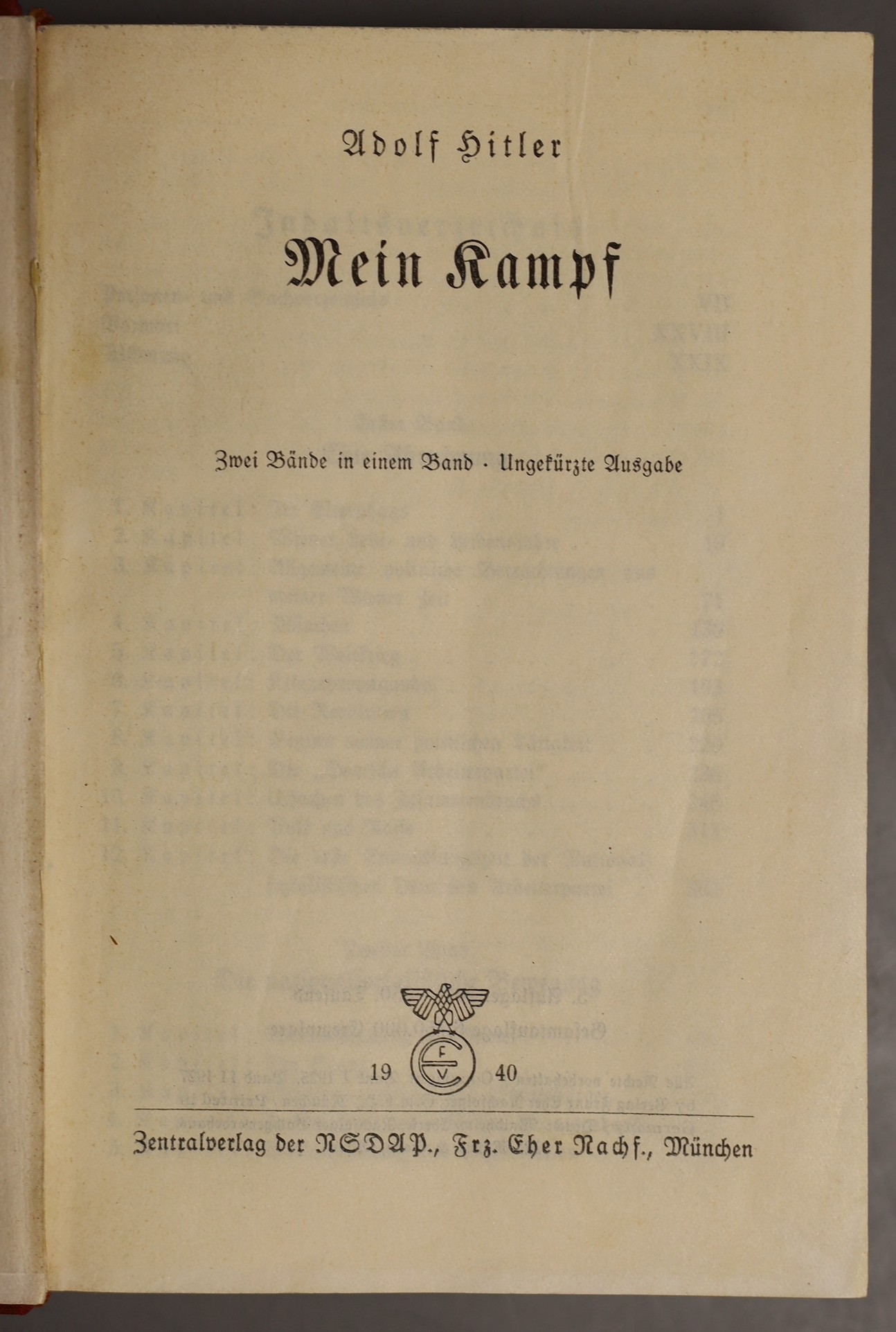 'Mein Kampf'